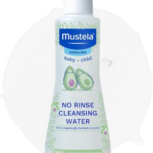 Baby Cleansing Water - No-Rinse Micellar Water - with Natural Avocado for Baby's Face, Body & Diaper - 300ml